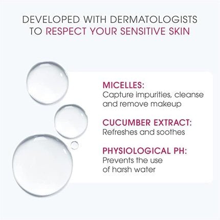 Bioderma Sensibio H2O Solution Micellaire Cleanser Makeup Remover 500ml - Maison des fragrances