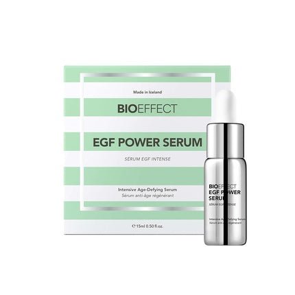 BIOEFFECT EGF Power Serum with Epidermal Growth Factor from Barley Hyaluronic Acid KGF and Glucosamine NAG - Hydrating Anti - Aging Treatment - Maison des fragrances