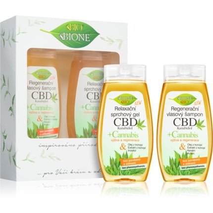 Bione Cosmetics Cannabis CBD Gift Set (with CBD) - Maison des fragrances