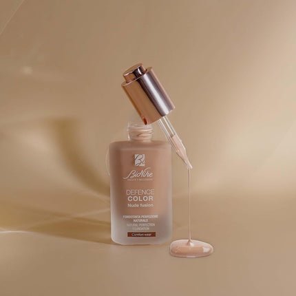 BioNike Defence Color Foundation Nude Fusion Natural Perfection 30ml 602 Hazelnut - Maison des fragrances