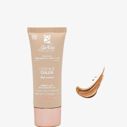 Bionike Defence Color Mat Velvet 12H Mattifying Foundation 406 Cannelle One Size - Maison des fragrances