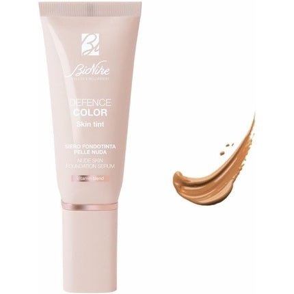 BioNike Defence Color Skin Tint Serum Foundation Bare Skin N.703 Praline 30ml - Maison des fragrances
