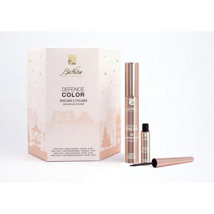 BioNike Gift Set for Women Defence Color Eyes 3D Mascara Black 11ml and Perfect Liner Eyeliner Black 3ml - Maison des fragrances