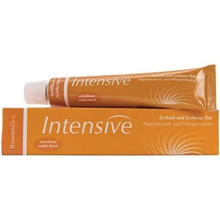 Biosmetics Intensive Eyelash and Eyebrow Tint Middle Blond 0.034002 kg - Maison des fragrances