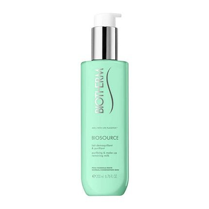 Biosource Purifying and Make - Up Removing Milk for Normal to Combination Skin 200 ml - Tester - Maison des fragrances