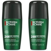 Biotherm Day Control Natural Protection 24H Roll-On Organic - Pack of 2 Déodorant (Déo) Homme 75ml - Maison des fragrances