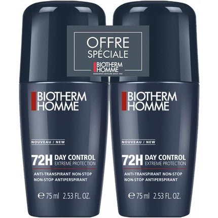 Biotherm Homme 72h Day Control Extreme Protection Non-Stop Anti-Perspirant Roll - Maison des fragrances