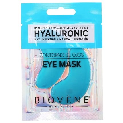 Biovene Aloe Vera Vitamin C Gel Eye Patches With Hyaluronic Acid - 2 Pieces - Maison des fragrances