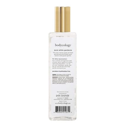 Bodycology Pure White Gardenia Fragrance Mist 8 fl.oz. Eau de Toilette (EDT) Femme 237ml