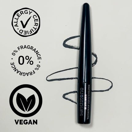 Black & Bold Liquid Eyeliner Vegan Waterproof Hypoallergenic Sensitive Eyes Pencils Anti - Aging Makeup - Maison des fragrances