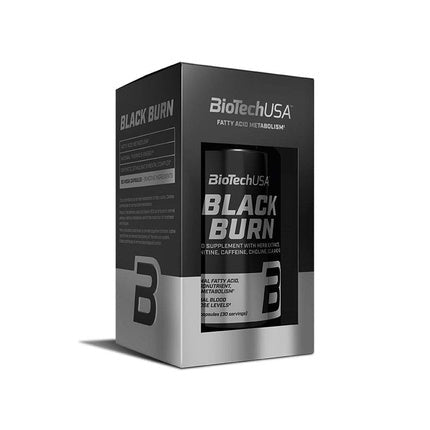 Black Burn 90 Capsules - Maison des fragrances