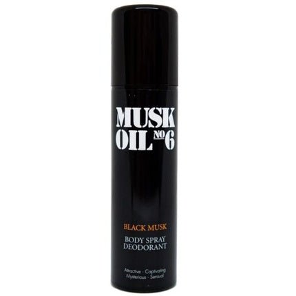 Black Musk Oil No.6 Deodorant Spray 150ml Gosh - Maison des fragrances