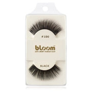Bloom Natural False Eyelashes No. 100 (Black) - 1 cm - Maison des fragrances