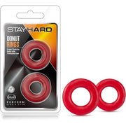 Blush Donut Penis Ring Red One Size - Maison des fragrances