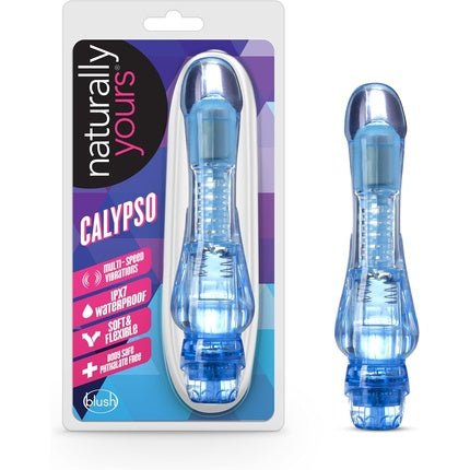 Blush Naturally Yours Vibrator Blue 6.75 Inches - Maison des fragrances