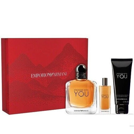 Emporio Armani Strong With You 100ml EDT 3-Piece Gift Set 2024 Emporio Armani