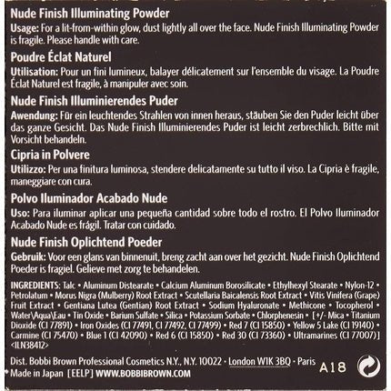 Bobbi Brown Nude Finish Illuminating Powder No.04 Buff - Maison des fragrances