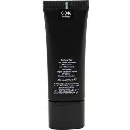 Bobbi Brown Skin Long - Wear Fluid Powder Foundation SPF 20 Cool Beige C - 046 - Maison des fragrances