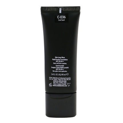 Bobbi Brown Skin Long - Wear Fluid Powder Foundation SPF 20 Cool Sand 40ml - Maison des fragrances