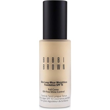 Bobbi Brown Skin Long - Wear Weightless Foundation SPF15 Alabaster 30ml - Maison des fragrances
