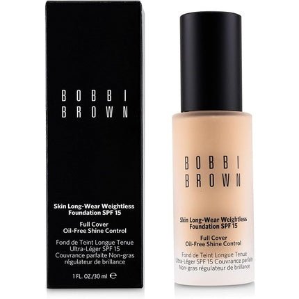 Bobbi Brown Skin Long - Wear Weightless Foundation SPF15 C - 024 Ivory 30ml - Maison des fragrances