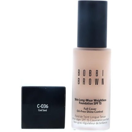 Bobbi Brown Skin Long - Wear Weightless Foundation SPF15 C - 036 Cool Sand 30ml - Maison des fragrances