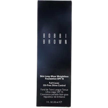Bobbi Brown Skin Long - Wear Weightless Foundation SPF15 C - 036 Cool Sand 30ml - Maison des fragrances