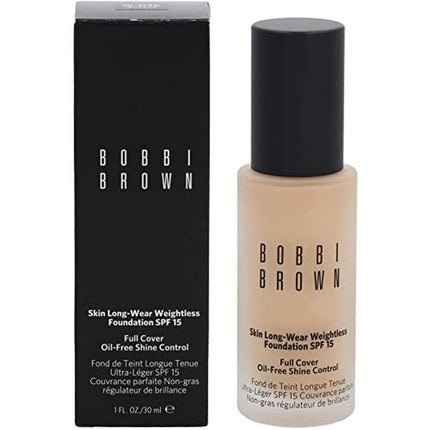 Bobbi Brown Skin Long Wear Weightless Foundation SPF15 Warm Sand 30ml - Maison des fragrances