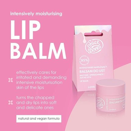 Body Boom Lip Balm Intensively Moisturising Effectively Cares For Irritated and Demanding Intensive Moisturisation Skin of the Lips 12g - Maison des fragrances
