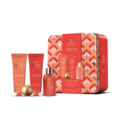 Body Care Gift Set in Orange Blossom & Tonka Bean 4 pcs - Maison des fragrances