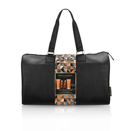 Body Care Gift Set in Travel Bag Black Pepper & Ginseng 5 Pieces - Maison des fragrances