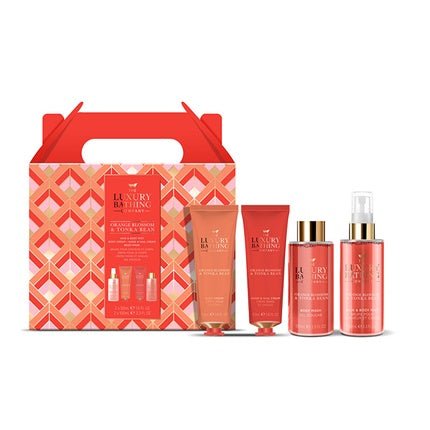 Body Care Gift Set Orange Blossom & Tonka Bean 4 pcs - Maison des fragrances