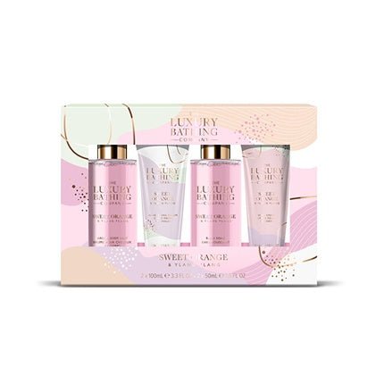 Body Care Gift Set Orange & Ylang Ylang 4 Pieces - Maison des fragrances