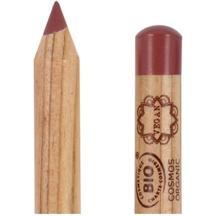 Boho Green Makeup Organic Natural Lip Pencil 1.04g - 03 Old Pink - Maison des fragrances