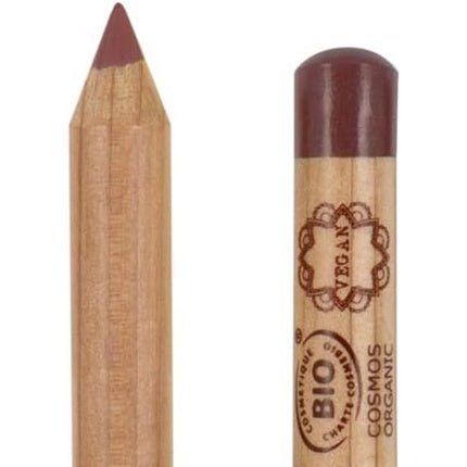Boho Green Makeup Organic Natural Lip Pencil 1.04g 04 Brown - Maison des fragrances