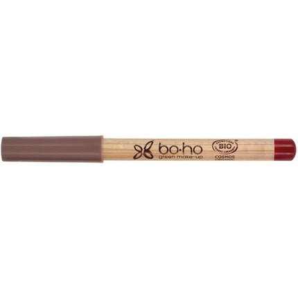Boho Green Makeup Organic Natural Lip Pencil 1.04g 04 Brown - Maison des fragrances