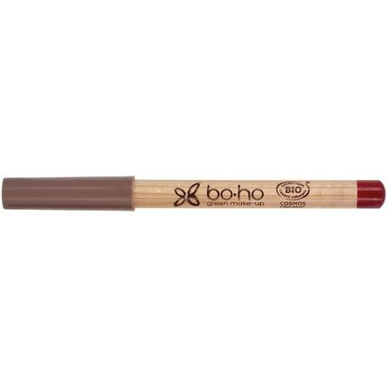 Boho Green Makeup Organic Natural Lip Pencil 1.04g - Red - Maison des fragrances