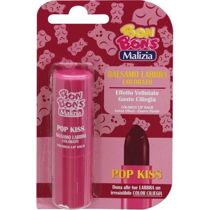 Bon Bons Malizia Pop Kiss Cherry Flavour Lip Balm 3ml - Maison des fragrances