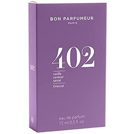 Bon Parfumeur 402 Vanilla Toffee Sandalwood - 15 Ml - Eau De Parfum - Unisex - Travel Spray - Maison des fragrances