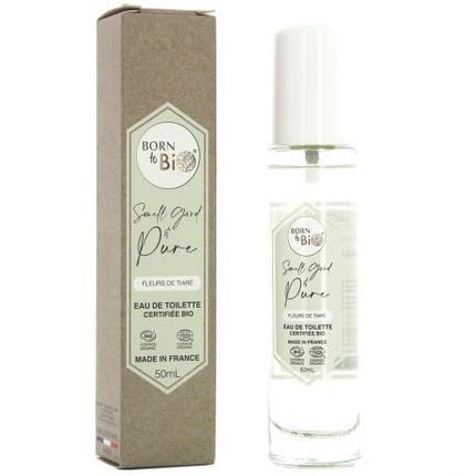 Born to Bio Certified Organic - Eau De Toilette with Tiare Flower 50ml - Maison des fragrances