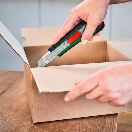 Bosch Ergonomic Cutter Knife with Soft Grip and Auto - Lock Blade - Maison des fragrances