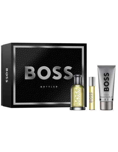 Boss Bottled EDT 100 ml + EDT MINI 10 ml + SG 100 ml (homme)