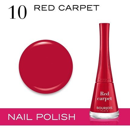 Bourjois 1 Second Nail Polish Red 9ml - Maison des fragrances