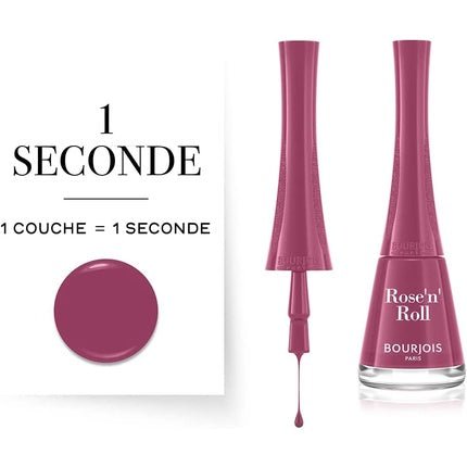 Bourjois 1 Seconde Nail Polish 48 Rose'n'Roll - Maison des fragrances