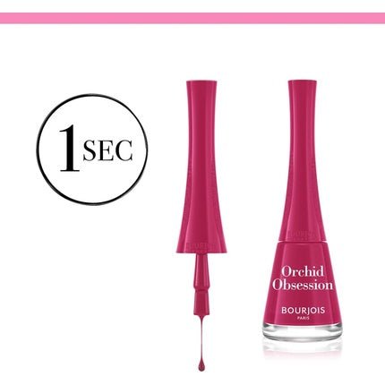 Bourjois 1 Seconde Nail Polish 51 Orchid Obsession - Maison des fragrances