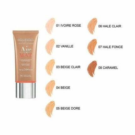 Bourjois Air Mat Foundation 03 Light Beige 30ml - Maison des fragrances