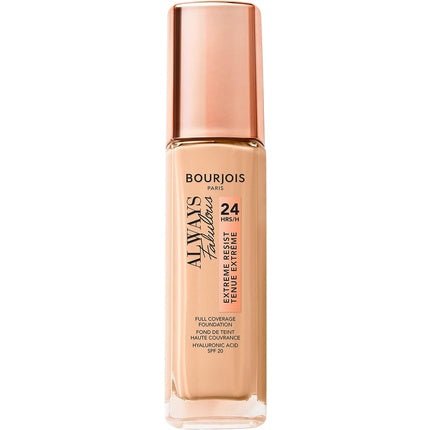 Bourjois Always Fabulous Extreme Resist Spf20 Concealing Foundation 125 Ivory 30ml - Maison des fragrances