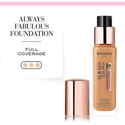 Bourjois Always Fabulous Foundation 415 Sand - Maison des fragrances