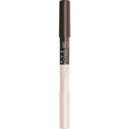 Bourjois Brow Duo Sculpt Eyebrow Pencil and Highlighter 23 Brown 1.95g - Maison des fragrances