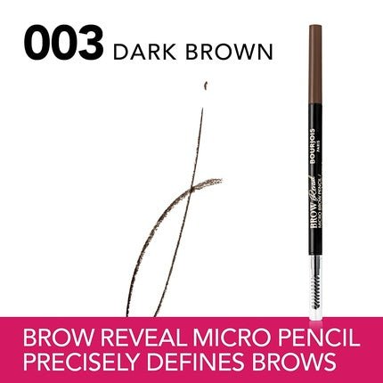 Bourjois Brow Reveal Automatic Eyebrow Pencil 03 Dark Brown 0.35g - Maison des fragrances